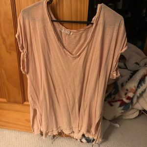 A Free People shirt.